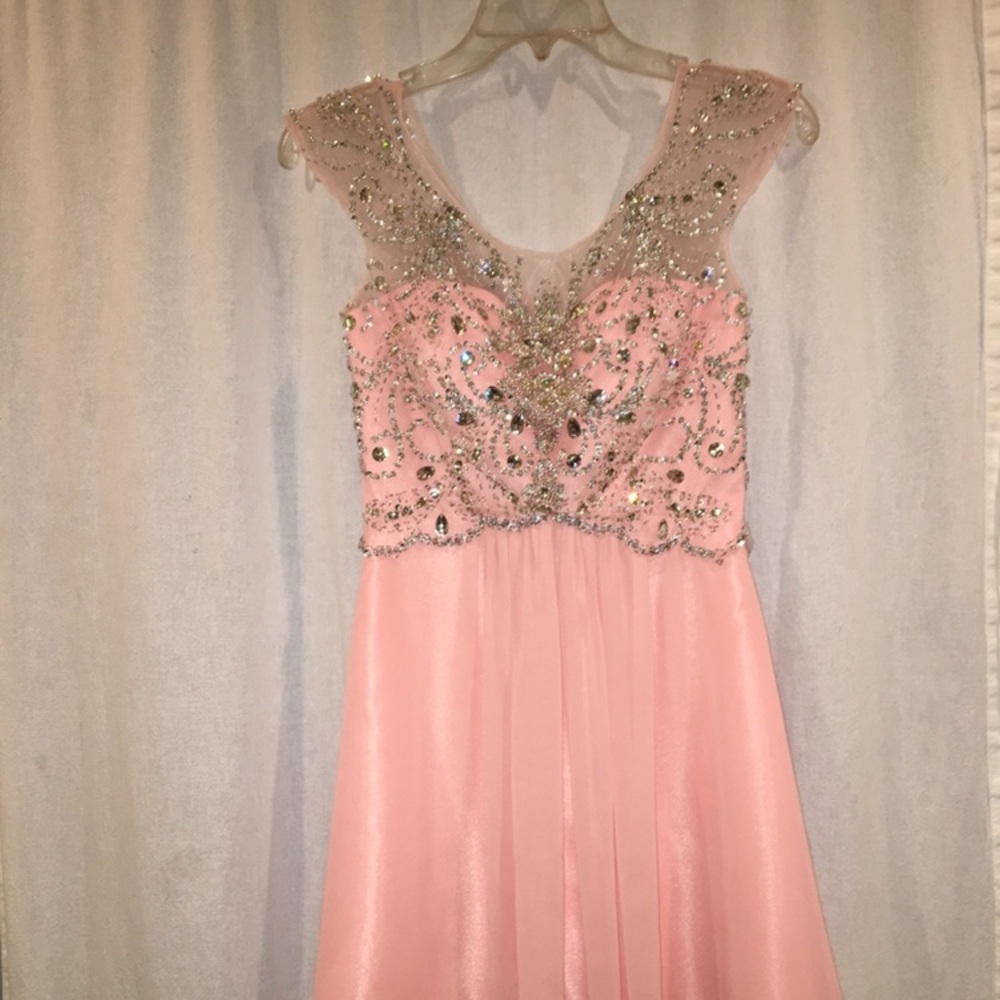 Homecoming dress, light pink